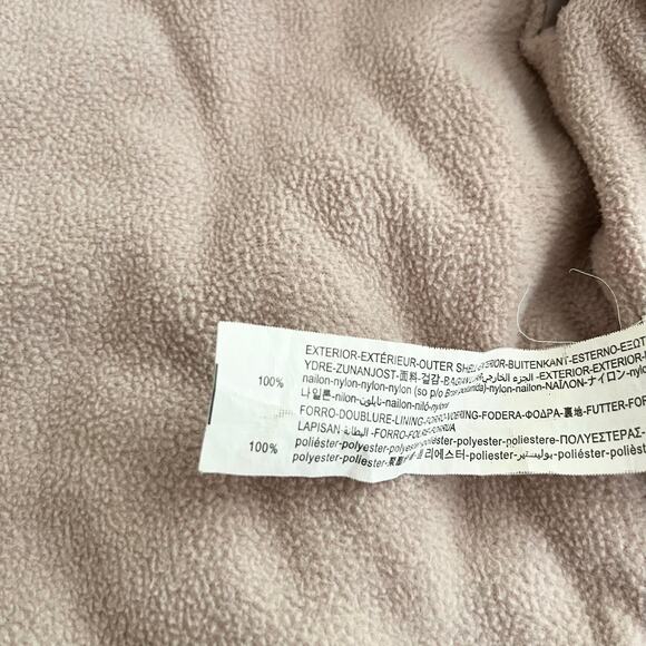 Zara Girls Beige Neutral Quilted Midweight Fall Spring Jacket size 2-3 - Picture 6 of 6